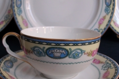 HAAS & CZJZEK-BLACK KNIGHT- CAMBRIDGE- CUP & SAUCER  .....   https://www.jaapiesfinechinastore.com