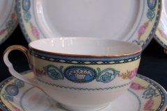 HAAS & CZJZEK-BLACK KNIGHT- CAMBRIDGE- CUP & SAUCER  .....   http://jaapiesfinechinastore.com