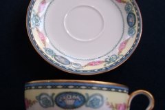 HAAS & CZJZEK-BLACK KNIGHT- CAMBRIDGE- CUP & SAUCER  .....   http://jaapiesfinechinastore.com