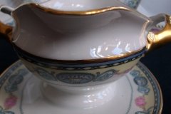 HAAS & CZJZEK-BLACK KNIGHT- CAMBRIDGE- GRAVY BOAT/UNDERPLATE  .....   http://jaapiesfinechinastore.com