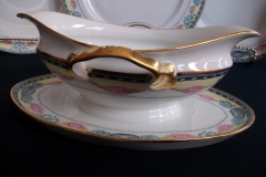 HAAS & CZJZEK-BLACK KNIGHT- CAMBRIDGE- GRAVY BOAT/UNDERPLATE  .....   https://www.jaapiesfinechinastore.com