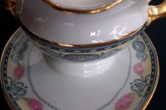 HAAS & CZJZEK-BLACK KNIGHT- CAMBRIDGE- GRAVY BOAT/UNDERPLATE  .....   http://jaapiesfinechinastore.com