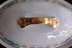 HAAS & CZJZEK-BLACK KNIGHT- CAMBRIDGE- OVAL COVERED SERVING BOWL  .....   http://jaapiesfinechinastore.com