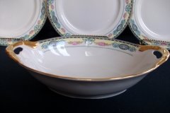 HAAS & CZJZEK-BLACK KNIGHT- CAMBRIDGE- OVAL SERVING BOWL  .....   http://jaapiesfinechinastore.com