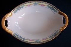 HAAS & CZJZEK-BLACK KNIGHT- CAMBRIDGE- OVAL SERVING BOWL  .....   http://jaapiesfinechinastore.com