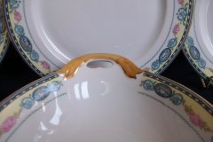 HAAS & CZJZEK-BLACK KNIGHT- CAMBRIDGE- OVAL SERVING BOWL  .....   http://jaapiesfinechinastore.com