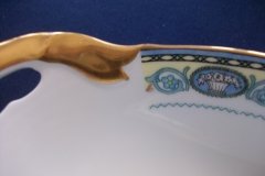 HAAS & CZJZEK-BLACK KNIGHT- CAMBRIDGE- OVAL SERVING BOWL  .....   http://jaapiesfinechinastore.com