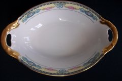 HAAS & CZJZEK-BLACK KNIGHT- CAMBRIDGE- OVAL SERVING BOWL  .....   http://jaapiesfinechinastore.com