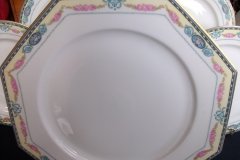 HAAS & CZJZEK-BLACK KNIGHT- CAMBRIDGE- CHOP PLATE  12 5/8"   .....   http://jaapiesfinechinastore.com
