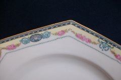 HAAS & CZJZEK-BLACK KNIGHT- CAMBRIDGE- CHOP PLATE  12 5/8"   .....   http://jaapiesfinechinastore.com