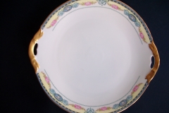 HAAS & CZJZEK-BLACK KNIGHT- CAMBRIDGE- CAKE SERVING PLATE  .....   https://www.jaapiesfinechinastore.com