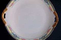 HAAS & CZJZEK-BLACK KNIGHT- CAMBRIDGE- CAKE SERVING PLATE  .....   http://jaapiesfinechinastore.com