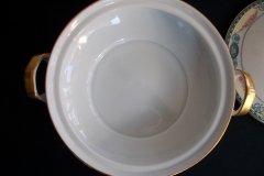 HAAS & CZJZEK-BLACK KNIGHT- CAMBRIDGE- ROUND COVERED SERVING BOWL  .....   http://jaapiesfinechinastore.com