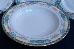 HAAS & CZJZEK-BLACK KNIGHT- CAMBRIDGE- RIM SOUP BOWL   .....   http://jaapiesfinechinastore.com