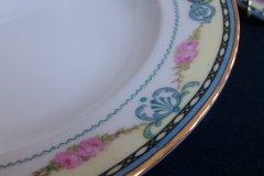 HAAS & CZJZEK-BLACK KNIGHT- CAMBRIDGE- RIM SOUP BOWL   .....   http://jaapiesfinechinastore.com