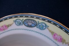 HAAS & CZJZEK-BLACK KNIGHT- CAMBRIDGE- RIM SOUP BOWL   .....   http://jaapiesfinechinastore.com