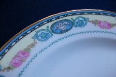 HAAS & CZJZEK-BLACK KNIGHT- CAMBRIDGE- SALAD  PLATE  .....   https://www.jaapiesfinechinastore.com