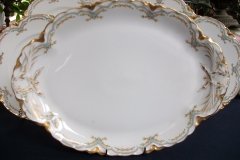 HAVILAND #24241 RIBBON BOW & BOUGH-  SERVING PLATTER 13 3/4"  .....   http://jaapiesfinechinastore.com