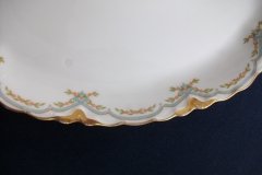 HAVILAND #24241 RIBBON BOW & BOUGH-  SERVING PLATTER 13 3/4"  .....   http://jaapiesfinechinastore.com