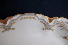 HAVILAND #24241 RIBBON BOW & BOUGH-  SERVING PLATTER 13 3/4"  .....   http://jaapiesfinechinastore.com