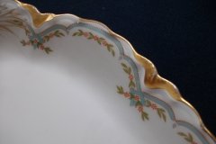 HAVILAND #24241 RIBBON BOW & BOUGH-  SERVING PLATTER 13 3/4"  .....   http://jaapiesfinechinastore.com