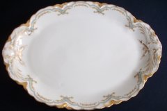 HAVILAND #24241 RIBBON BOW & BOUGH-  SERVING PLATTER 13 3/4"  .....   http://jaapiesfinechinastore.com