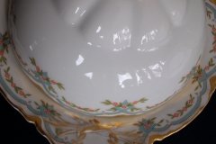 HAVILAND #24241 RIBBON BOW & BOUGH-  COVERED BUTTER DISH  .....   http://jaapiesfinechinastore.com