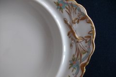 HAVILAND #24241 RIBBON BOW & BOUGH-  COVERED BUTTER DISH  .....   http://jaapiesfinechinastore.com
