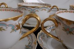 HAVILAND #24241 RIBBON BOW & BOUGH- CUP & SAUCER    .....   http://jaapiesfinechinastore.com