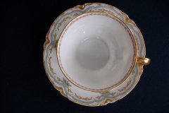 HAVILAND #24241 RIBBON BOW & BOUGH- CUP & SAUCER    .....   http://jaapiesfinechinastore.com