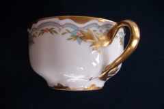 HAVILAND #24241 RIBBON BOW & BOUGH- CUP & SAUCER    .....   https://www.jaapiesfinechinastore.com