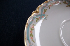 HAVILAND #24241 RIBBON BOW & BOUGH- CUP & SAUCER    .....   https://www.jaapiesfinechinastore.com