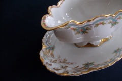 HAVILAND #24241 RIBBON BOW & BOUGH-  GRAVY BOAT   .....   https://www.jaapiesfinechinastore.com