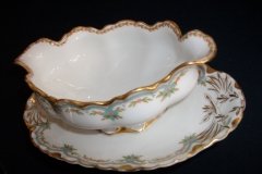 HAVILAND #24241 RIBBON BOW & BOUGH-  GRAVY BOAT   .....   http://jaapiesfinechinastore.com