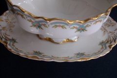 HAVILAND #24241 RIBBON BOW & BOUGH-  GRAVY BOAT   .....   http://jaapiesfinechinastore.com