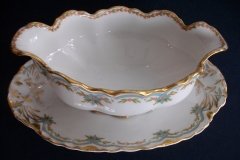 HAVILAND #24241 RIBBON BOW & BOUGH-  GRAVY BOAT   .....   http://jaapiesfinechinastore.com