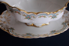 HAVILAND #24241 RIBBON BOW & BOUGH-  GRAVY BOAT   .....   https://www.jaapiesfinechinastore.com