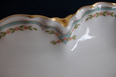 HAVILAND #24241 RIBBON BOW & BOUGH- LARGE RELISH DISH 11 7/8"   .....   https://www.jaapiesfinechinastore.com