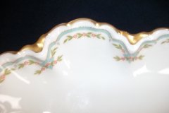 HAVILAND #24241 RIBBON BOW & BOUGH- LARGE RELISH DISH 11 7/8"   .....   http://jaapiesfinechinastore.com