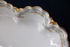 HAVILAND #24241 RIBBON BOW & BOUGH- LARGE RELISH DISH 11 7/8"   .....   https://www.jaapiesfinechinastore.com