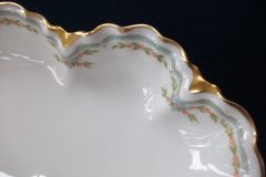 HAVILAND #24241 RIBBON BOW & BOUGH- LARGE RELISH DISH 11 7/8"   .....   http://jaapiesfinechinastore.com