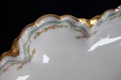 HAVILAND #24241 RIBBON BOW & BOUGH- LARGE RELISH DISH 11 7/8"   .....   http://jaapiesfinechinastore.com