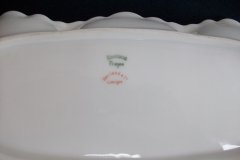 HAVILAND #24241 RIBBON BOW & BOUGH- LARGE RELISH DISH 11 7/8"   .....   http://jaapiesfinechinastore.com