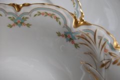 HAVILAND #24241 RIBBON BOW & BOUGH-  OVAL SERVING BOWL  .....   http://jaapiesfinechinastore.com