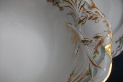 HAVILAND #24241 RIBBON BOW & BOUGH-  OVAL SERVING BOWL  .....   http://jaapiesfinechinastore.com
