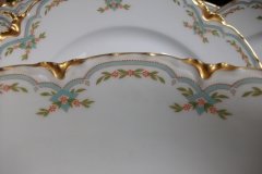 HAVILAND #24241 RIBBON BOW & BOUGH-  OVAL SERVING BOWL  .....   http://jaapiesfinechinastore.com
