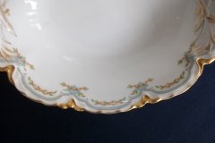 HAVILAND #24241 RIBBON BOW & BOUGH-  OVAL SERVING BOWL  .....   http://jaapiesfinechinastore.com