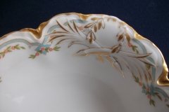HAVILAND #24241 RIBBON BOW & BOUGH-  OVAL SERVING BOWL  .....   http://jaapiesfinechinastore.com