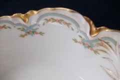 HAVILAND #24241 RIBBON BOW & BOUGH-  OVAL SERVING BOWL  .....   http://jaapiesfinechinastore.com