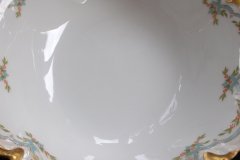 HAVILAND #24241 RIBBON BOW & BOUGH-  OVAL SERVING BOWL  .....   http://jaapiesfinechinastore.com